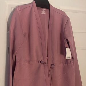 Tek Gear Mauve Open-Front Cardigan
